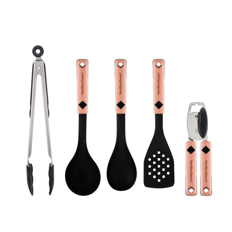 Alpine Cuisine 5Piece Hamilton Beach Utensil Set Wayfair